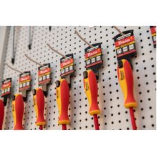 Отвертка плоская, SL 5,5/125 мм 1 кВ, HOME & GARAGE, DIY-SL1155125-V