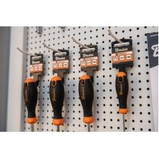Отвертка крестообразная, HOME & GARAGE, PH0 3/75 мм, DIY-PH100075