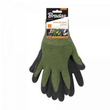 Рукавички захисні латексні, TERMO GRIP GREEN, розмір 9, RWTGG9