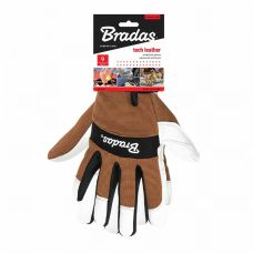 Перчатки защитные Tech Leather, кожаные, блистер, размер 8, RWTL8
