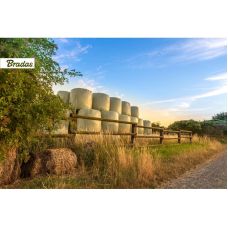 Плівка для сінажу SILAGE WRAP FOIL 0,5x1800м, БІЛА, AK-WF500X1800WH