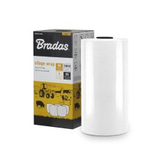 Пленка для сенажа SILAGE WRAP FOIL 0,5x1800м, БЕЛАЯ, AK-WF500X1800WH