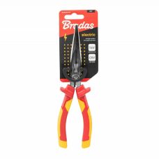 Плоскогубці прямі, ELECTRIC, 205 мм, 1кВ VDE, DIY-PL1012/8