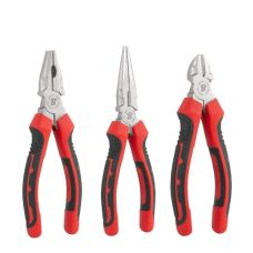 Набор плоскогубцев PRO, 3 штуки, никелированные CRV, HOME & GARAGE, DIY-PL13/1SET