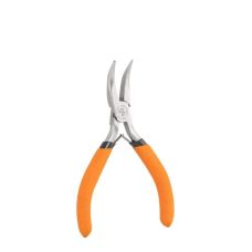 Изогнутые плоскогубцы CLASSIC MINI 125 мм, никелированные, HOME & GARAGE, DIY-PL2113/4