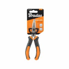 Вигнуті плоскогубці MASTER GRIP 165 мм, нікельовані, HOME & GARAGE, DIY-PL1213/6