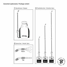 Пневматичний обприскувач 3л AQUA SPRAY, AS0300
