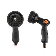 10-функціональний пістолет для поливу, SMOOTH CONTROL, BLACK LINE, ECO-2055