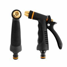 Пистолет для полива металлический регулируемый прямой, BLACK LINE, PROFI, 3в1, ECO-KT233FRSK