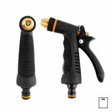 Пистолет для полива металлический регулируемый прямой, BLACK LINE, PROFI, 3в1, ECO-KT233FRSK