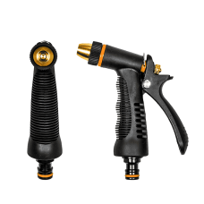 Пистолет для полива металлический PROFI регулируемый,
BLACK LINE, ECO-KT233FRS