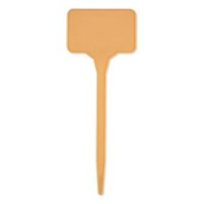 Табличка для растений 15x5,5cm, 10 штук, горчичный, TYE1555MU/10B