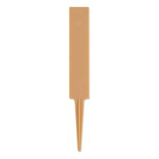 Маркер для рослин 14x2 см, 25 шт, гірчичний, TYE1420MU/25B