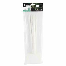 Табличка для растений 33x9см, 10 штук, белый, TYE3390WH/10B
