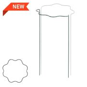 Опора для растений волнистая кольцевая 1/2 круга, Ø 30 см, 85 см, Bradas (TYRP4F3085)