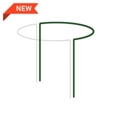 Опора для растений кольцевая 1/2 круга, 115 см, Ø 40 см, Bradas (TYRP440115)