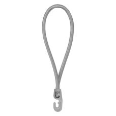 Петля эластичная 40см с крючком PVC BUNGEE CORD HOOK,
BCH3-0440GY-E