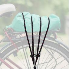 Еластична гума для велосипедного багажника BUNGEE SPIDER HOOK чорна, 60 см, BCH2-12X4060-BCRD-B