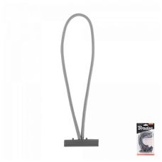 Резинка эластичная с защелкой BUNGEE CORD T BAR,
длина 20 см, блистер, BCT1-0420GY-B