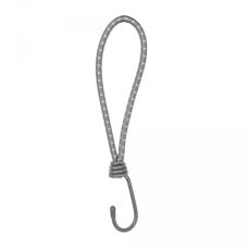 Петля эластичная 20см с металлическим крючком
х 25шт. BUNGEE CORD HOOK, BCH4-0620GY-B
