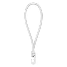 Петля эластичная 40см с крючком PVC BUNGEE CORD HOOK, BCH3-0440WH-E