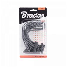 Резинка эластичная с защелкой BUNGEE CORD T BAR,
длина 20 см, блистер, BCT1-0420GY-B