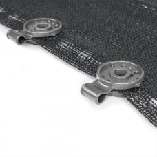 Зажим BUNGEE CORD CLIPS, серый, BCK4-GY-L