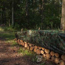 Тент камуфляж CAMOforest, 10х15м, 90 г/м², PLCF9010/15