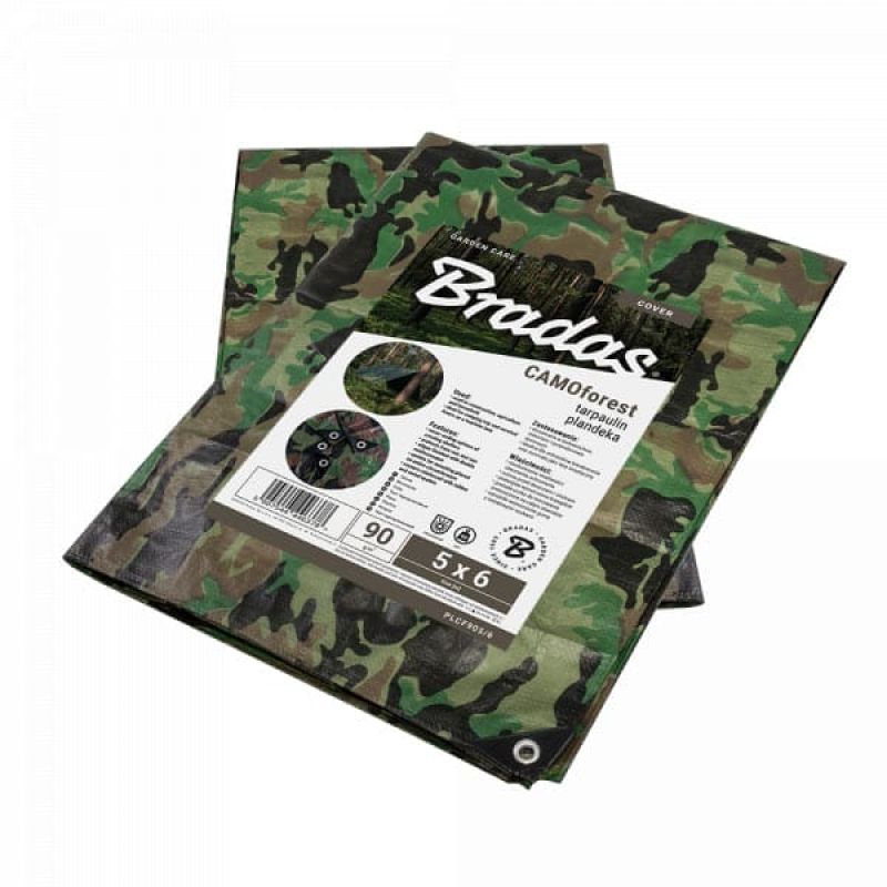 Камуфляж Тент CAMOforest, 6х12м, 90 г/м², PLCF906/12