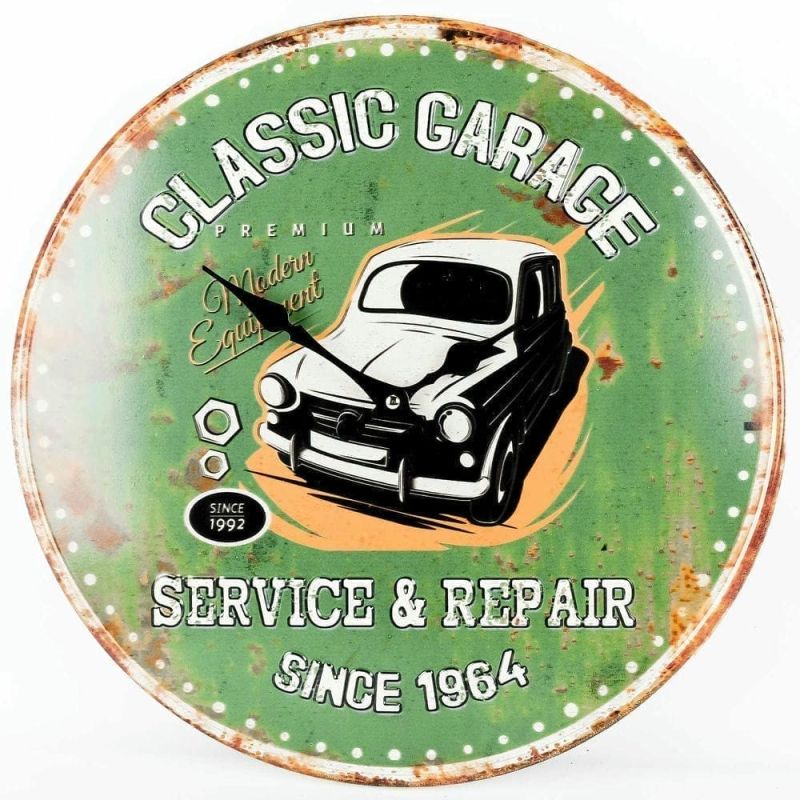 Годинник настінний Technoline 596579 Classic Garage (596579) Годинник настінний Technoline 596579 Classic Garage (596579)