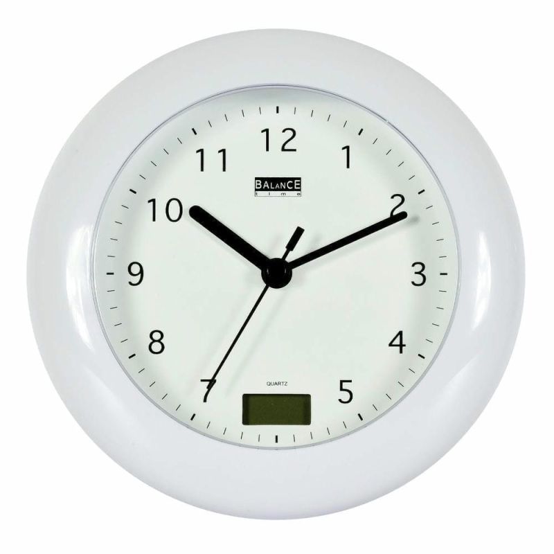 Годинник настінний Technoline 506271 Bathroom Clock White (506271)