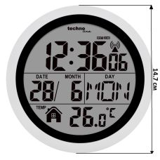 Годинник настінний Technoline WT3005 Bath Clock Silver (WT3005)