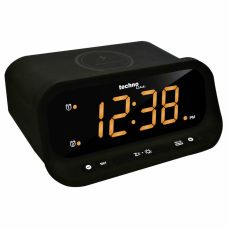 Часы настольные Technoline WT477 Wireless Mobile Charging Black (WT477)