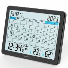 Часы-календарь настольные Technoline WT2600 Black (WT2600)