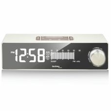 Годинник настільний з радіо Technoline WT483 White/Silver (WT483)