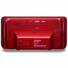Часи настільні Technoline WT197 Red (WT197)