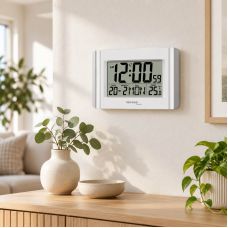 Годинник настільний Technoline WS8002 White (WS8002)