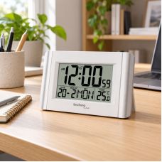 Годинник настільний Technoline WS8002 White (WS8002)