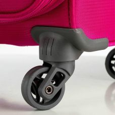 Чемодан Swissbrand Silkeborg (M) Fuchsia/Light Grey (SWB_LLSIL941M)