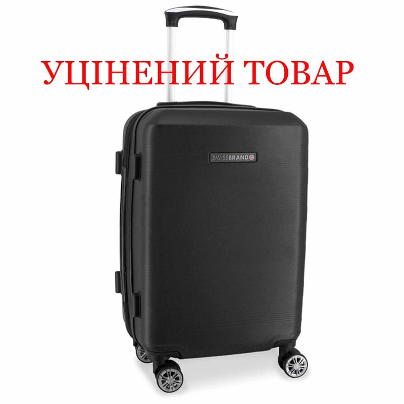 Валіза Swissbrand Cardiff (L) Black (SWB_LHCAR001L) Discounted