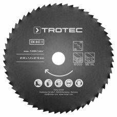 Набор пильных дисков Trotec 1 HSS 89х10х1,4 HS60/HS80 Metal (2 шт) (6215001301)
