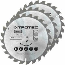 Диск пильный Trotec 150х16х2,1 HW24 Wood (3 шт) (6215001320)