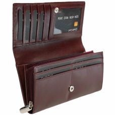 Кошелек женский кожаный Semi Line RFID Dark Red (P8264-2)