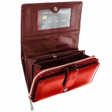 Гаманець жіночий шкіряний Semi Line RFID Red (P8229-2)