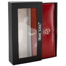 Кошелек женский кожаный Semi Line RFID Red (P8273-2) Discounted