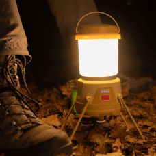 Фонарь кемпинговый Falcon Eye Campfire (1720 Lm) Cool/Warm White/Red LED Powerbank USB-C (FCL0032)