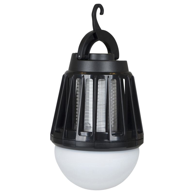 Фонарь-истребитель насекомых Bo-Camp Atom WP Rechargable 180 Lumen Black (5818804)