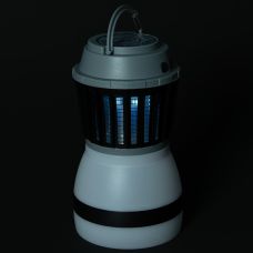 Ліхтар-знищувач комах Bo-Camp Atom WP Rechargable 200 Lumen Grey/Black (5818805)