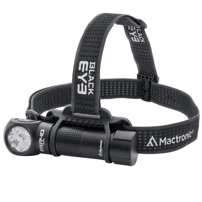 Ліхтар налобний Mactronic Black Eye R40 (4000 Lm) Programmable Rechargeable Type-C (THL0060)
