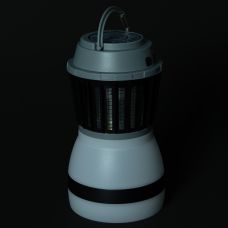 Ліхтар-знищувач комах Bo-Camp Atom WP Rechargable 200 Lumen Grey/Black (5818805)